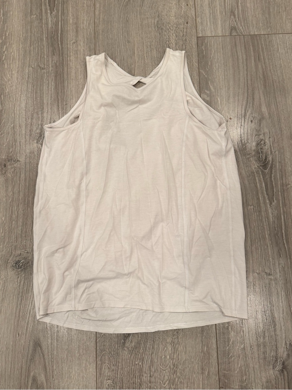 Lululemon Lightweight White Sleeveless Tank Top